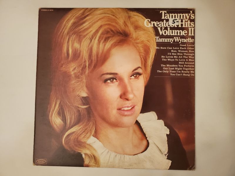 Tammy Wynette Tammy's Greatest Hits Volume II vinyl record